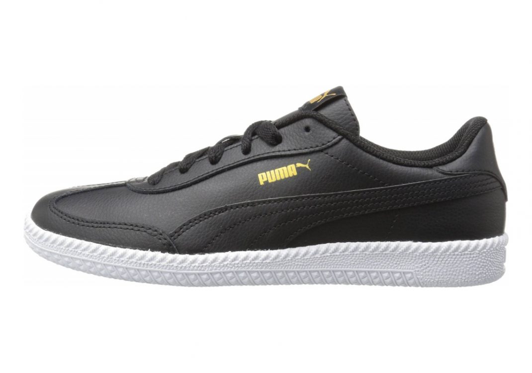 Puma noir cuir best sale