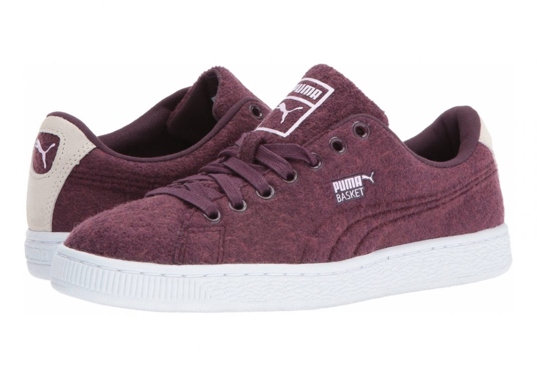 Puma Basket Classic Embossed Wool - Purple (36135003)