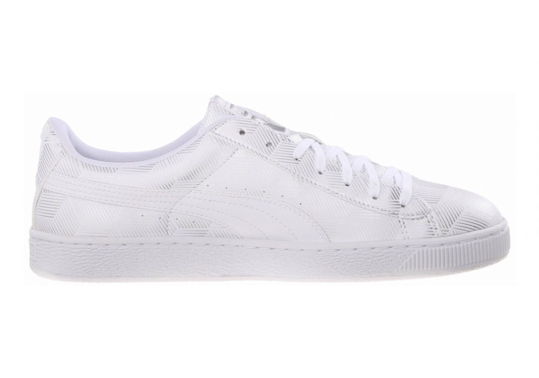 Puma Basket Classic Metal - White (36106902)