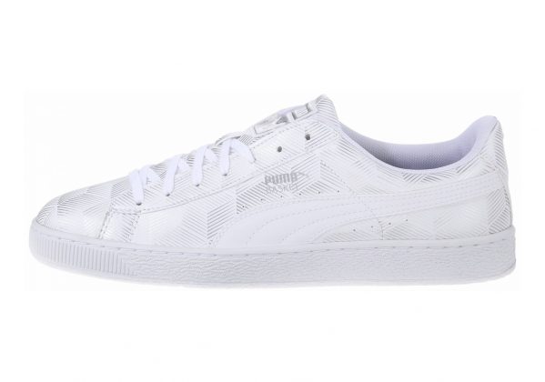 Puma Basket Classic Metal - White (36106902)