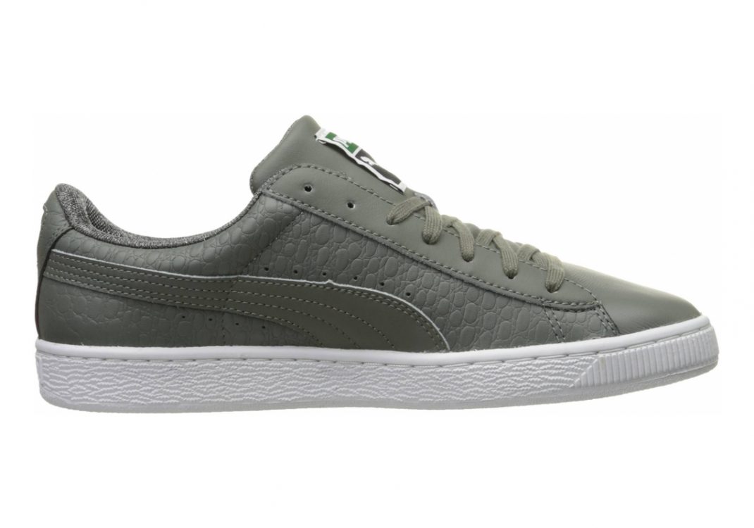 Puma Basket Classic Textured - Grey (36019103)