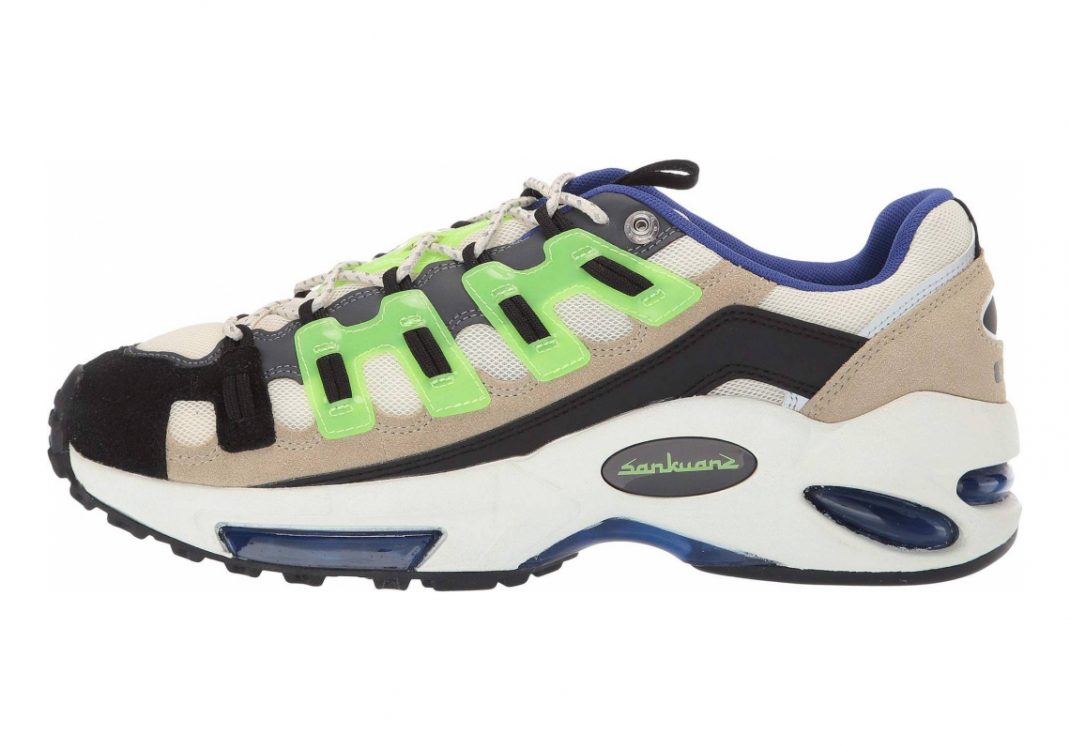 Cloud Cream/Green Gecko-Black (36961101)