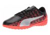 Puma EvoPower Vigor 4 Graphic Turf - Puma Black Silver Fiery Coral (10445801)