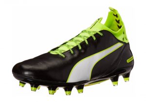 Puma evoTOUCH Pro Firm Ground - Black/White/Safety Grey (10367101)