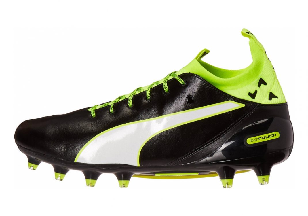 Puma evoTOUCH Pro Firm Ground - Black/White/Safety Grey (10367101)