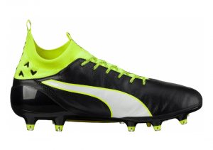 Puma evoTOUCH Pro Firm Ground - Black/White/Safety Grey (10367101)
