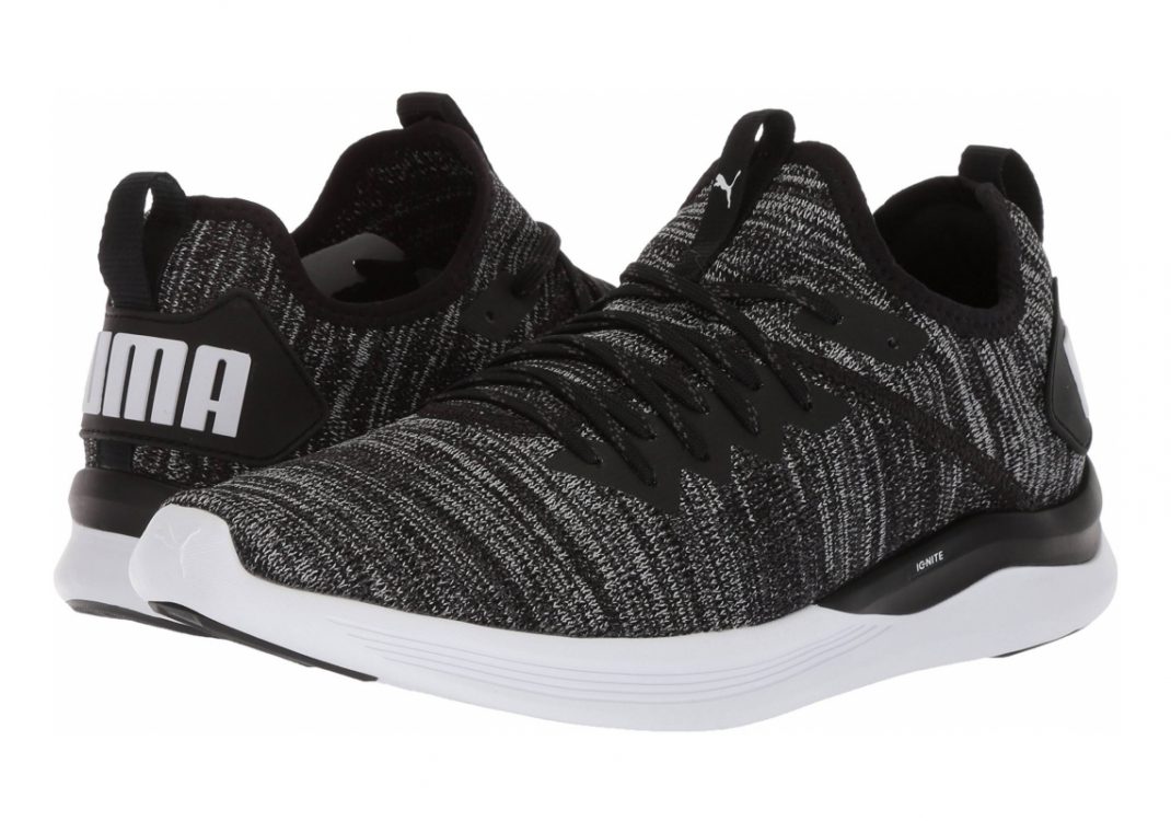 Puma Ignite Flash evoKNIT - BLACK (19050802)