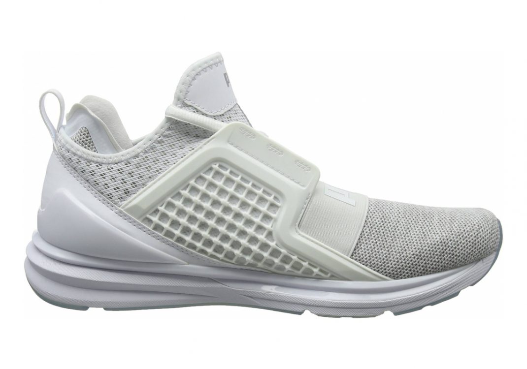 Puma IGNITE Limitless Knit - White / Puma Silver (18998705)