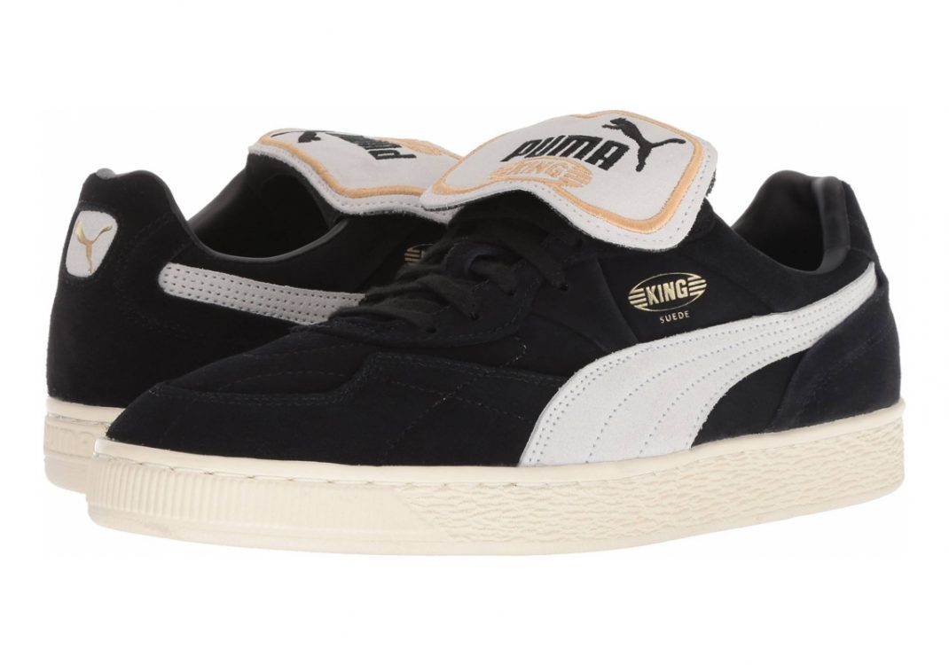 Puma King Suede Legends - Puma Black Puma White Whisper White (36629001)