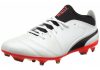 Puma One 17.3 Firm Ground - Puma White Puma Black Fiery Coral (10407401)