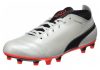 Puma One 17.4 Firm Ground - Weiß White Black Fiery Coral (10407501)