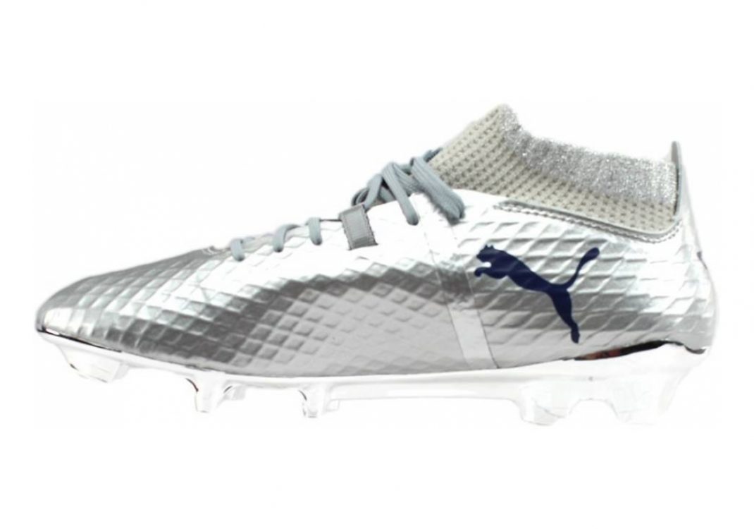 Puma One Chrome Firm Ground - Silver (10406301)