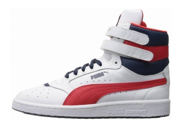 Puma Sky II Hi FG - Puma White/High Risk (36173504)