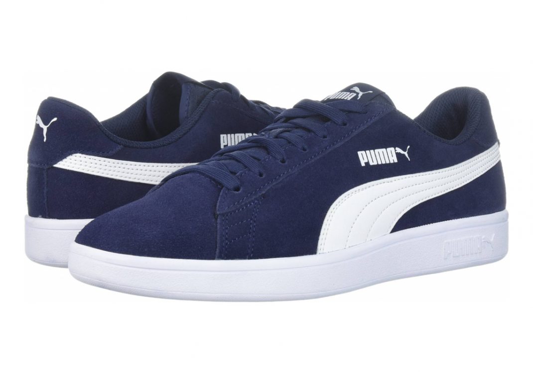 Puma Smash v2 - Peacoat / Puma White (36498904)