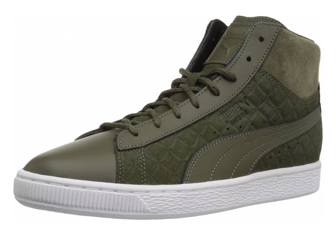 Puma Suede Classic Mid Quilt - Olive Night Olive Night (36386703)