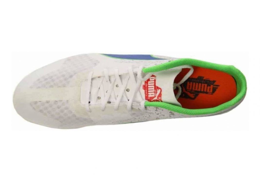 Puma TFX Distance V5 - White Strong Blue Fluorescent Green Co (18753801)
