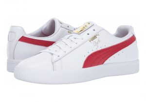 Puma Clyde Core Foil - White Cherry Gold (36466903)