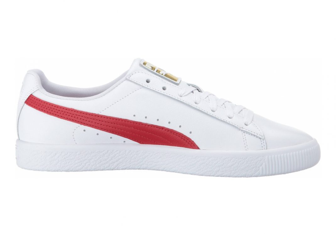 Puma Clyde Core Foil - White Cherry Gold (36466903)