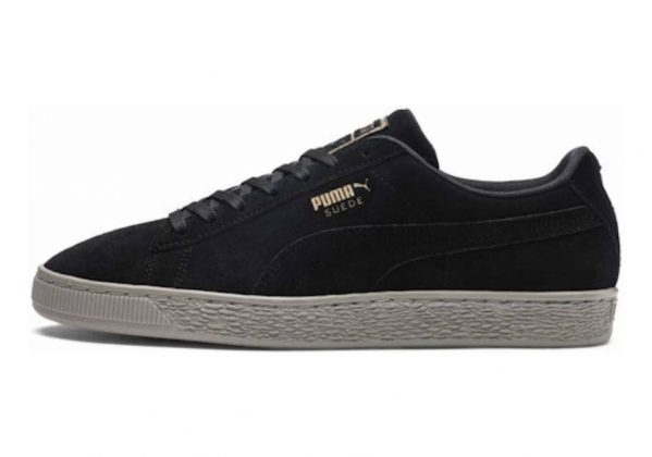 Puma Suede Classic Lunar Glow - Black / Bronze-Elephant Skin (36771101)