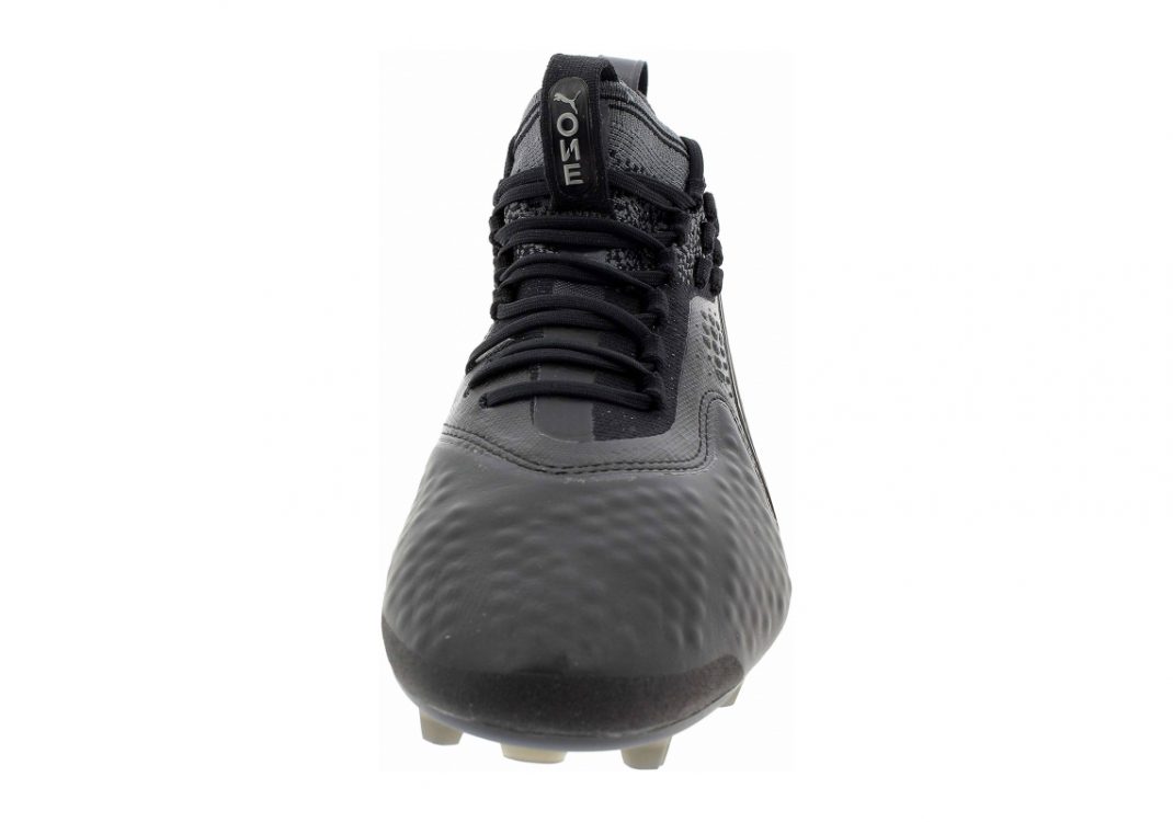 Puma One 1 Illuminate Leather FG/AG - Schwarz (10473502)