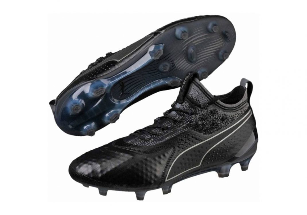 Puma One 1 Illuminate Leather FG/AG - Schwarz (10473502)