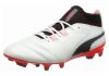 Puma One 17.1 Firm Ground - White White Black Fiery Coral 01 (10406201)