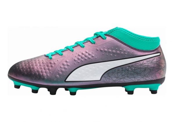 Puma One 4 Illuminate Synthetic Firm Ground - Purple (10493201)