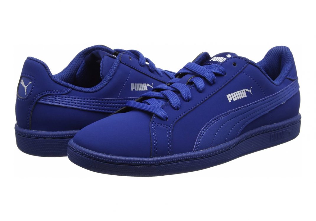 Синяя 26. Синие Puma Smash Buck. Puma Smash синие купить.