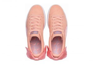 Puma Suede Bow - Rose Peach Bud Puma White (36731714)