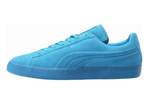 Puma Suede Emboss Iced Fluo - Blue (36188103)