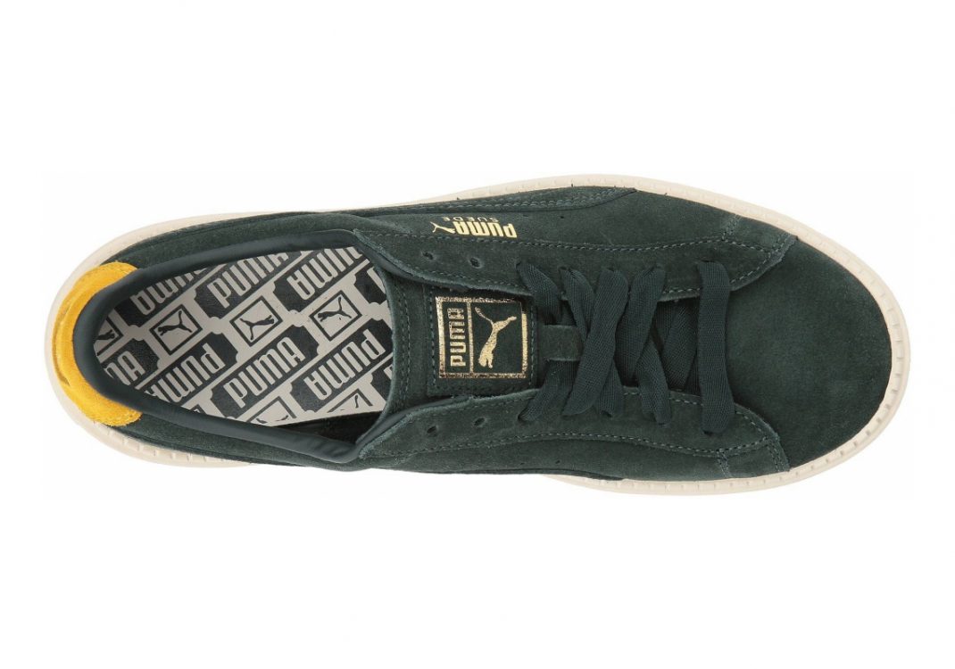 Puma Suede Platform Trace Bold - Green (36706602)