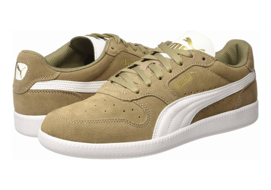 Puma Icra Trainer SD - Brown Fossil Puma White Puma Team Gold (35674141)