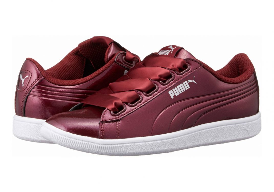 Puma Vikky Ribbon Patent - Red (36641704)