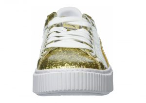 Puma Basket Platform Glitter - Gold (36409302)