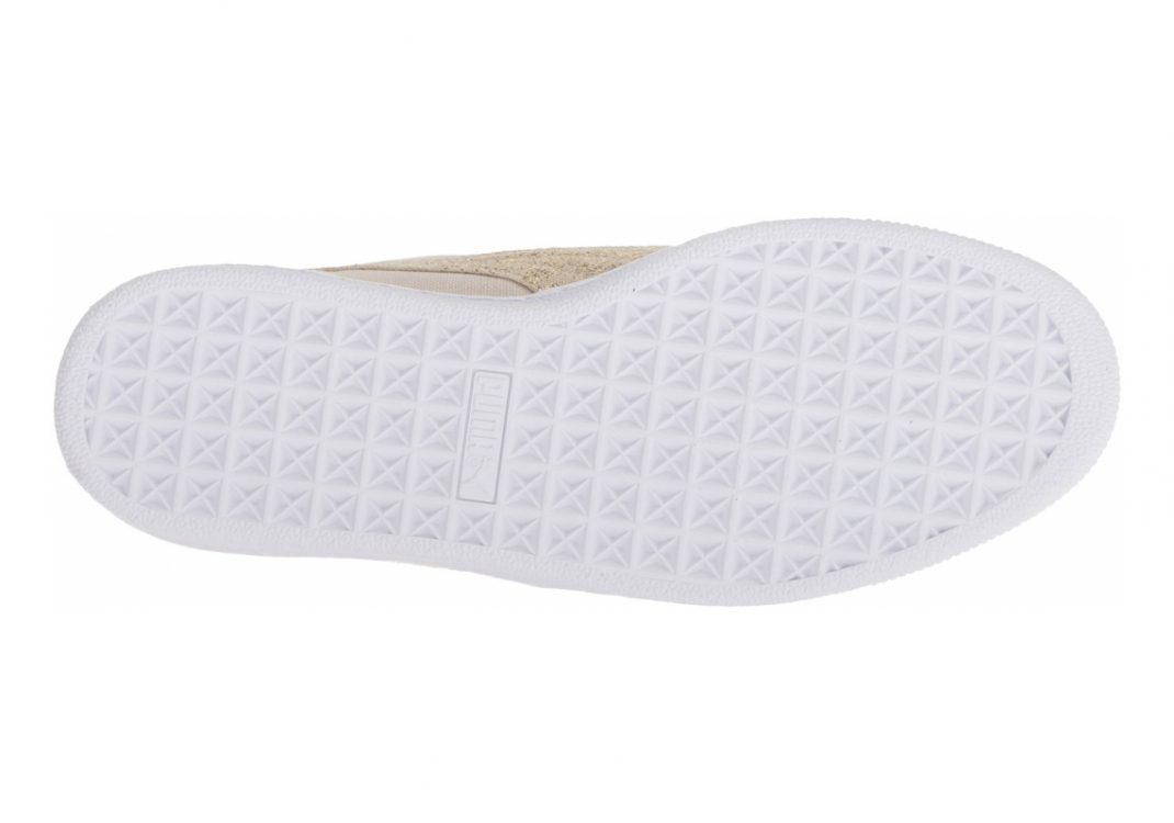 Puma Basket Heart Canvas - Beige (36649501)