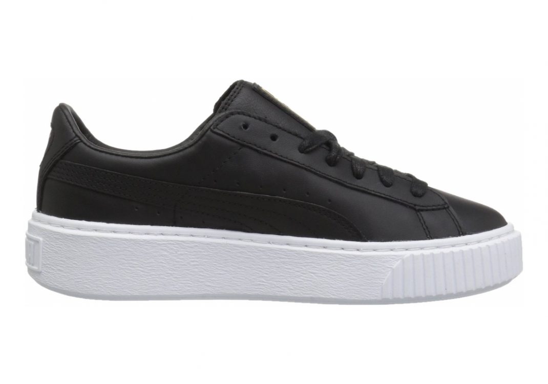 Puma Basket Platform Core - Black Black Gold (36404003)