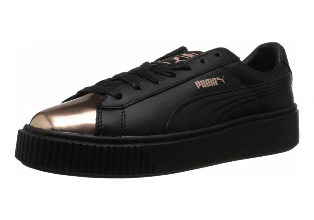 Puma best sale platform metallic