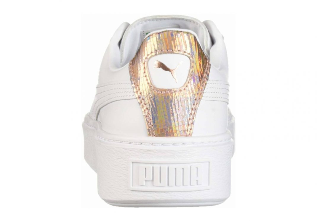 Puma Basket Platform - Puma White Rose Gold (36819002)