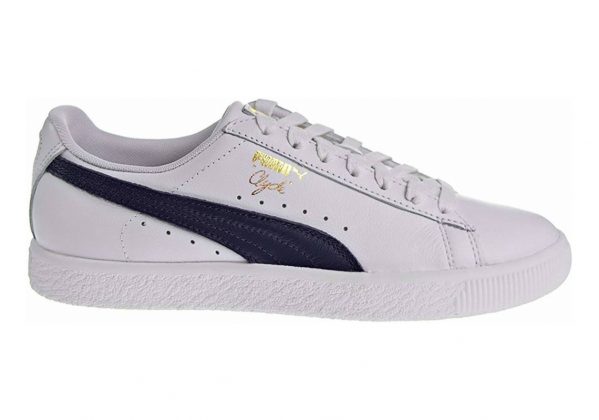 Puma Clyde Core - Puma White Puma New Navy Puma Team Gold (36467002)