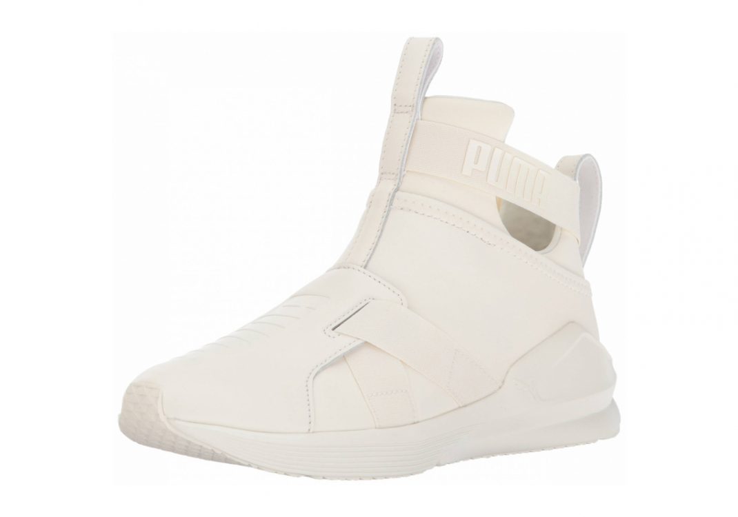 Puma Fierce Strap Leather - White (19056902)