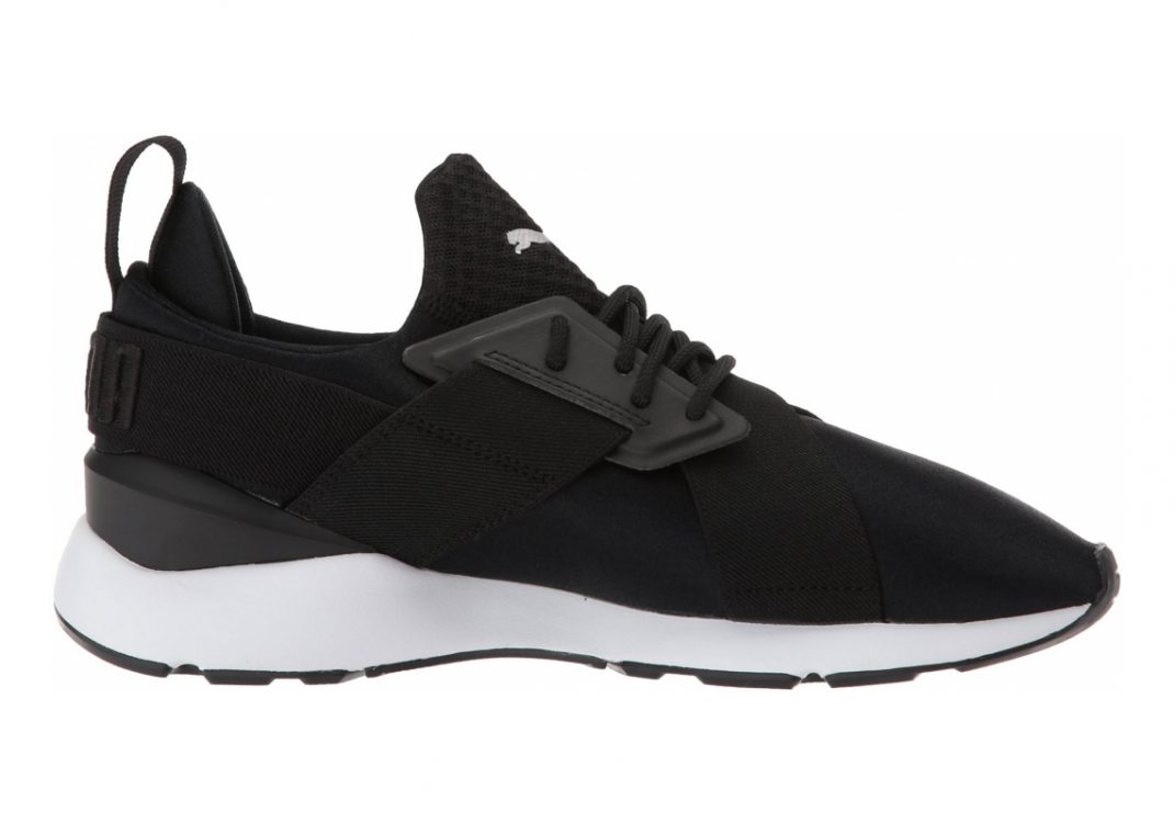 Puma En Pointe Muse Satin - Puma Black Puma White (36553403)