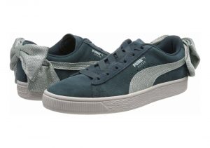 Puma Suede Bow Hexamesh - Green Ponderosa Pine Fair Aqua (36915101)