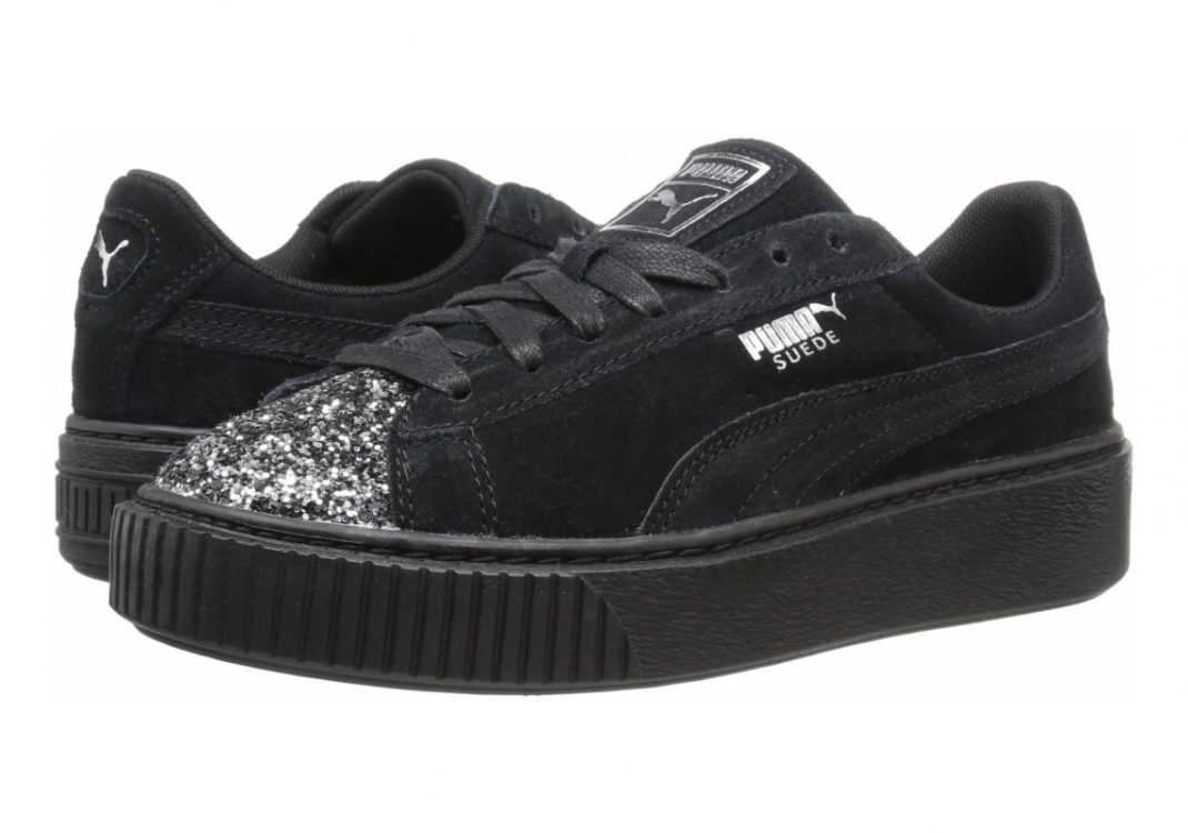 Puma Suede Platform Crushed Gem - Black (36586601)