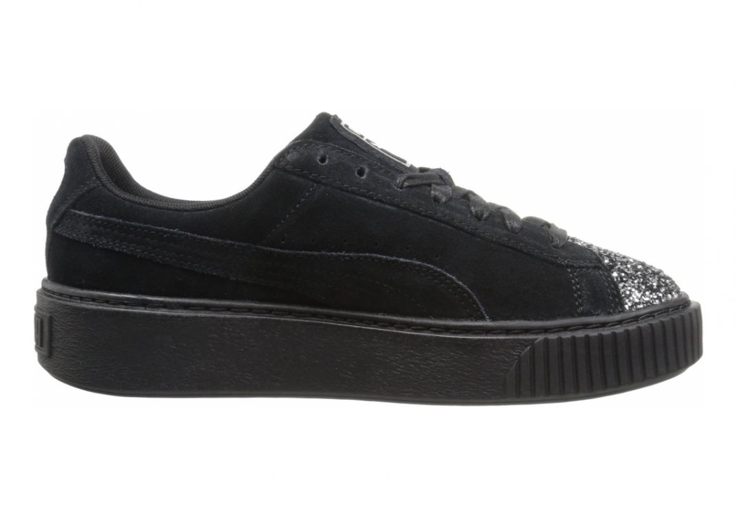 Puma Suede Platform Crushed Gem - Black (36586601)