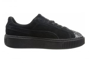 Puma Suede Platform Crushed Gem - Black (36586601)
