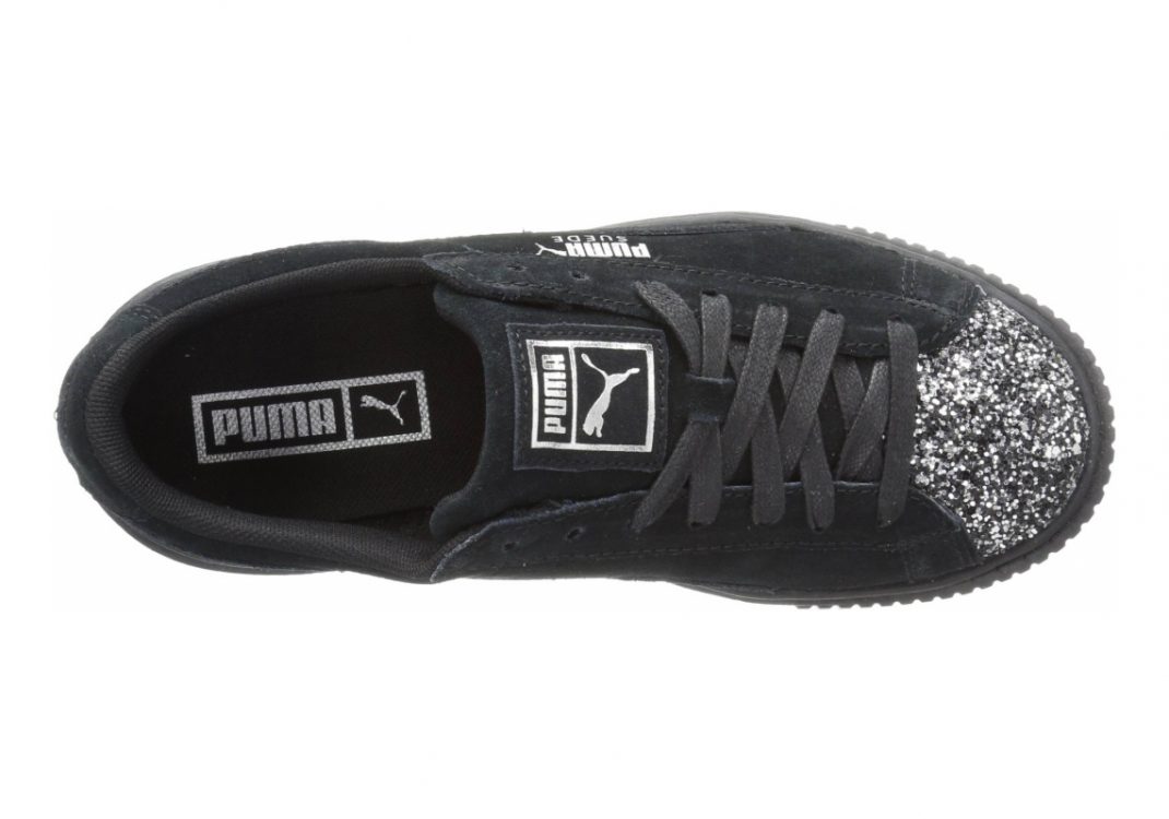 Puma Suede Platform Crushed Gem - Black (36586601)