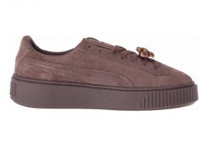 Puma Suede Platform Gem - Peppercorn (36745202)