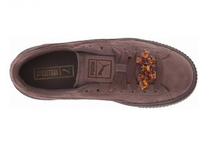 Puma Suede Platform Gem - Peppercorn (36745202)