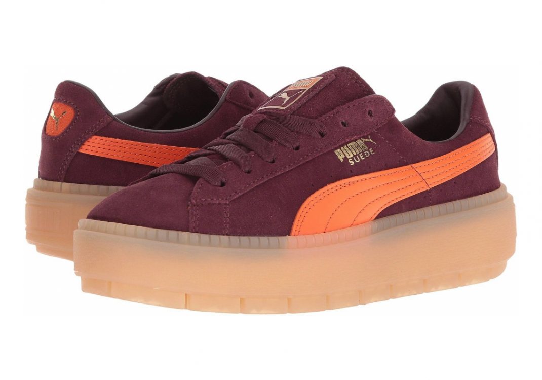 Puma Platform Trace Block - Winetasting / Flame (36705701)