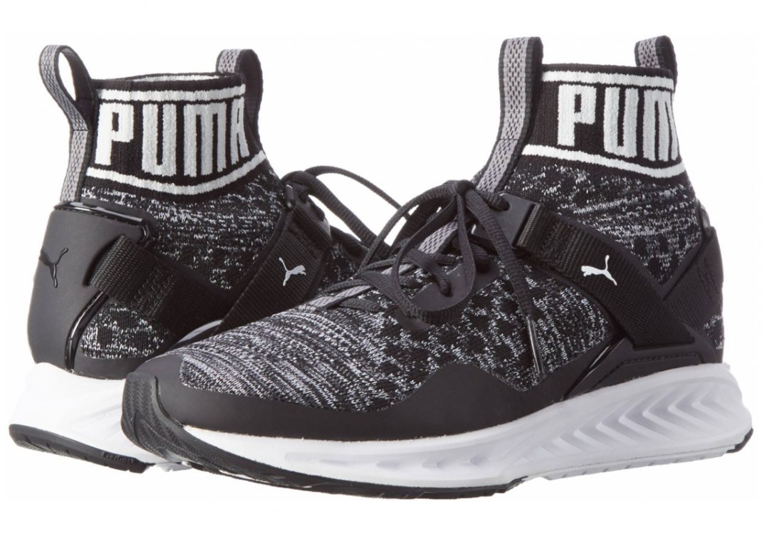 Puma Ignite EvoKNIT - Puma Black Quiet Shade Puma White 01 (18976601)